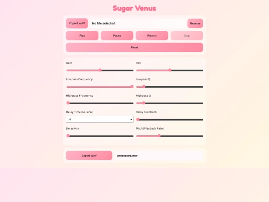 sugar3 screenshot