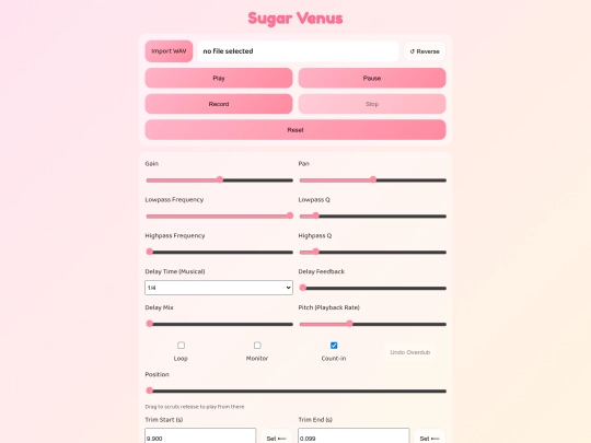 sugar6 screenshot