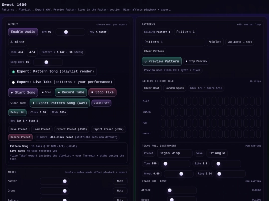 sw1600 screenshot