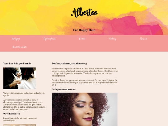 Albertoo/AlbertooHomepage screenshot