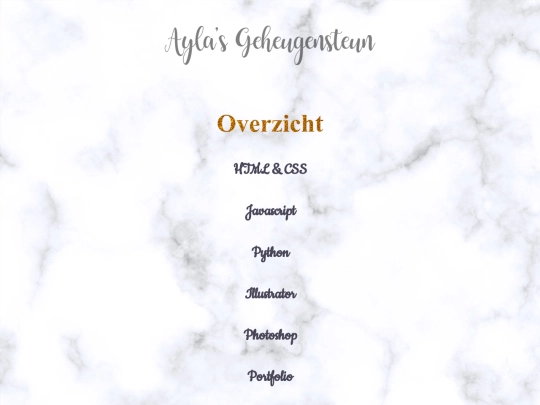 AylaGeheugen/geheugensteunIndex screenshot
