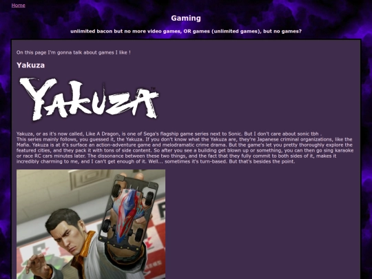 games screenshot