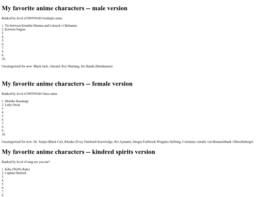 favchars screenshot