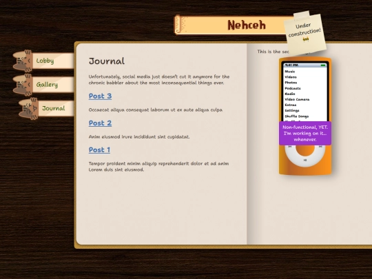 journal screenshot