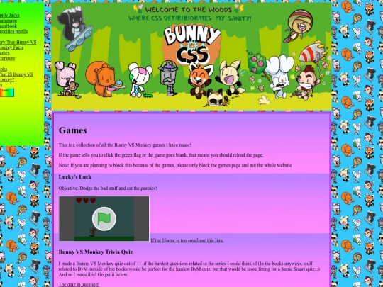 Pages/Games screenshot
