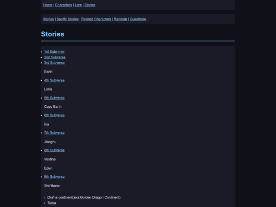 stories screenshot
