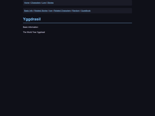 yggdrasil screenshot