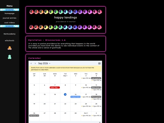 homepage screenshot