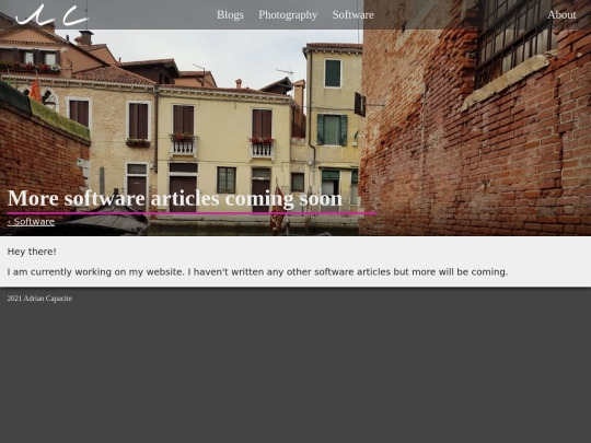 blog-more-software-articles-soon screenshot