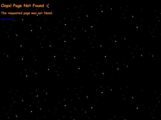 not_found screenshot