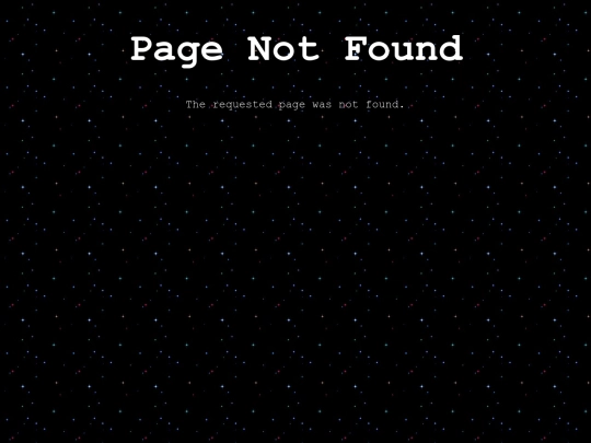 not_found screenshot