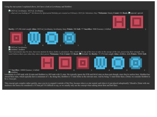 donatorPages/effectiveStats screenshot