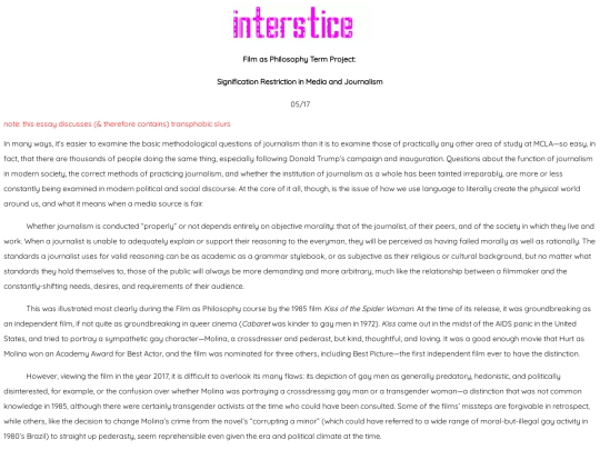 film-as-philosophy-term-project screenshot