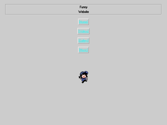 Menu screenshot
