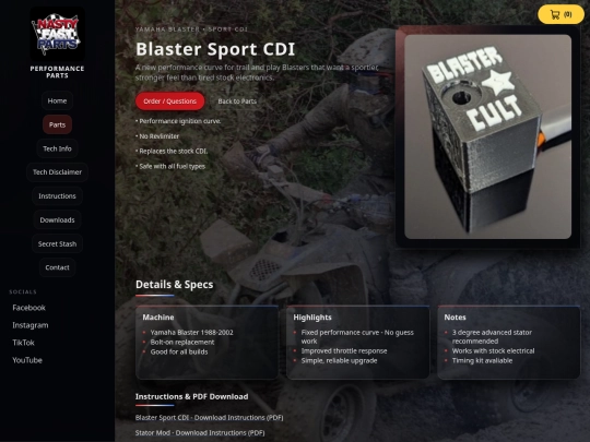 blaster-sport-cdi screenshot