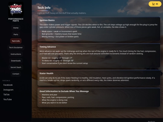 tech screenshot