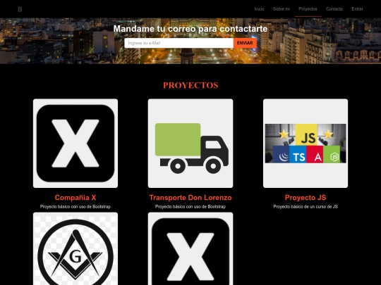 portfolio screenshot