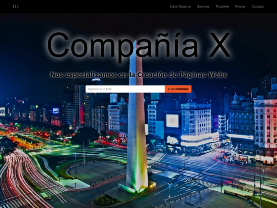 proyectos/companyx screenshot