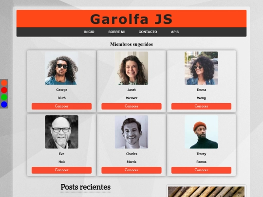 proyectos/garolfa screenshot