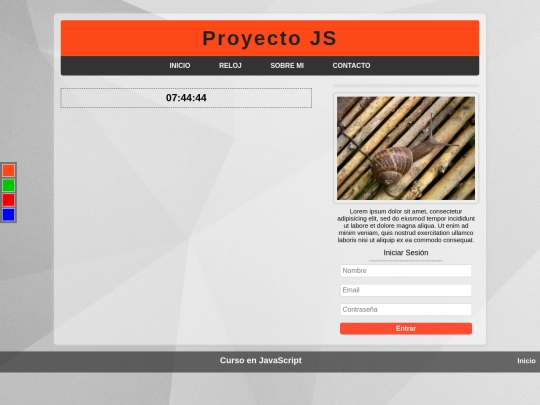 proyectos/proyectojs/clock screenshot