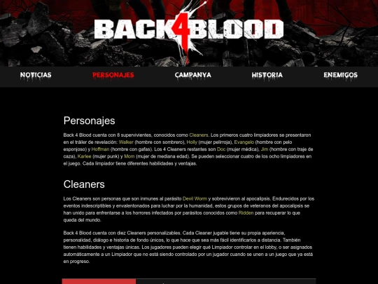 pages/cleaners screenshot