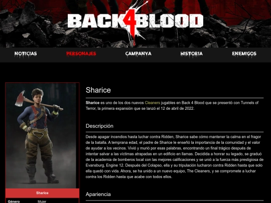 pages/sharice screenshot