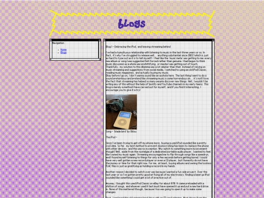 blogs screenshot