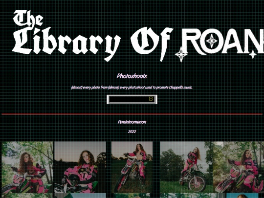 home/shrines/chappell/library/photoshoots screenshot