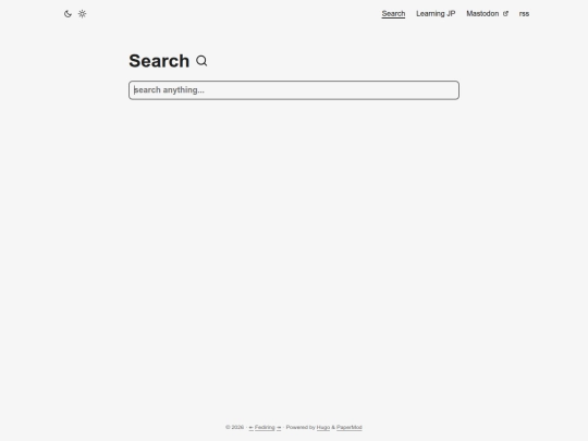 blog/search screenshot