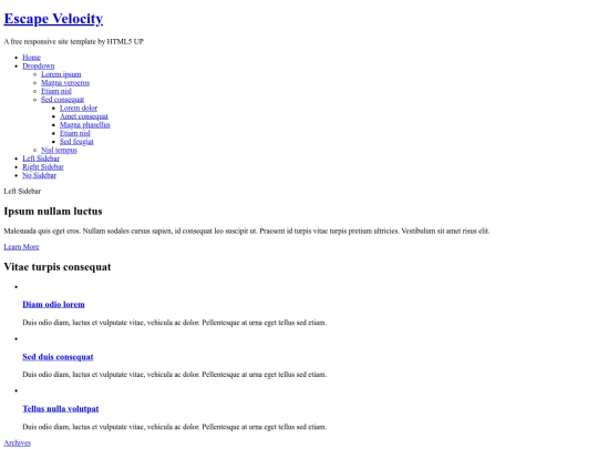 left-sidebar screenshot