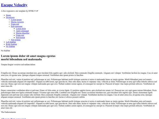 no-sidebar screenshot