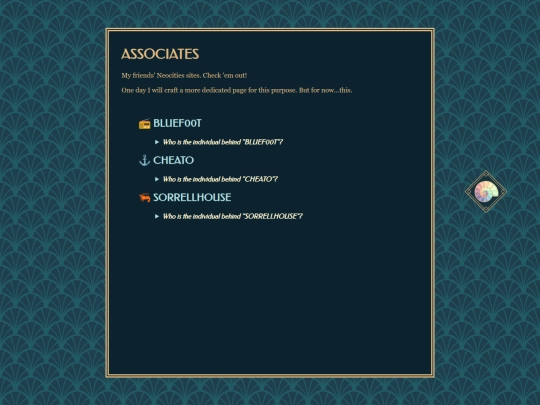 associates screenshot