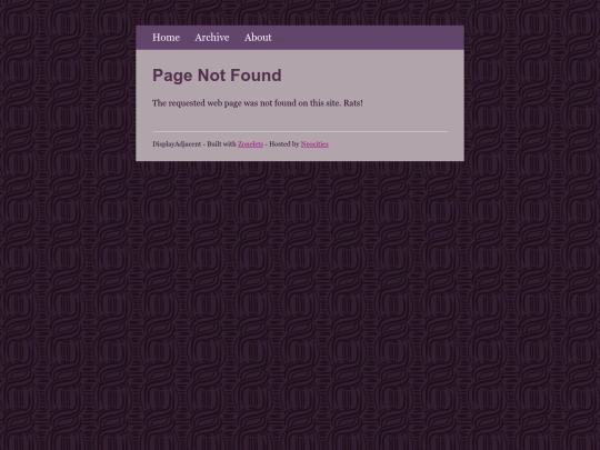 not_found screenshot