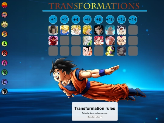 transformations screenshot