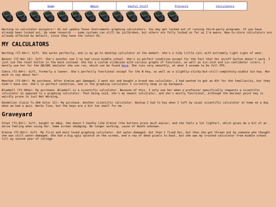 calcs screenshot