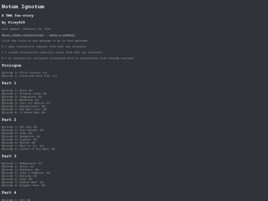 notum/archive screenshot