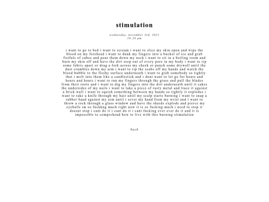 coffee/stimulation screenshot