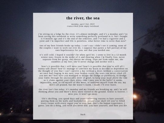 fog/theriver screenshot
