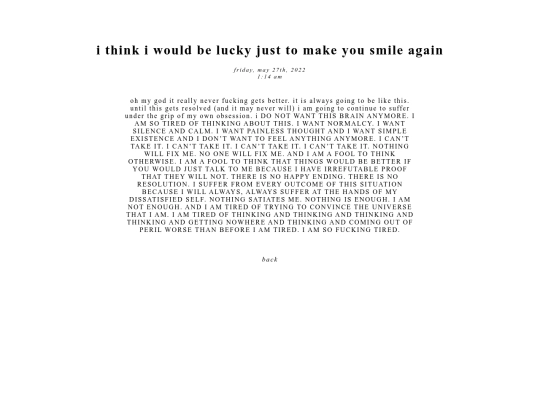 silent/luckytomakeyousmile screenshot