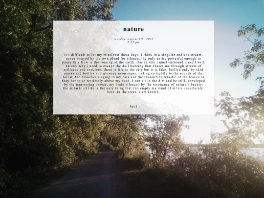 silenter/nature screenshot