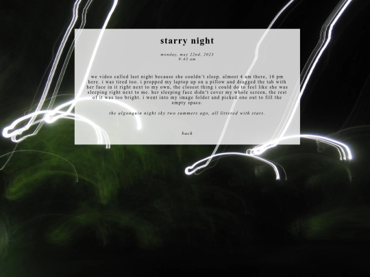 smoke/starrynight screenshot