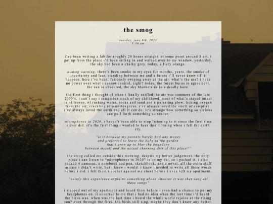 smoke/thesmog screenshot