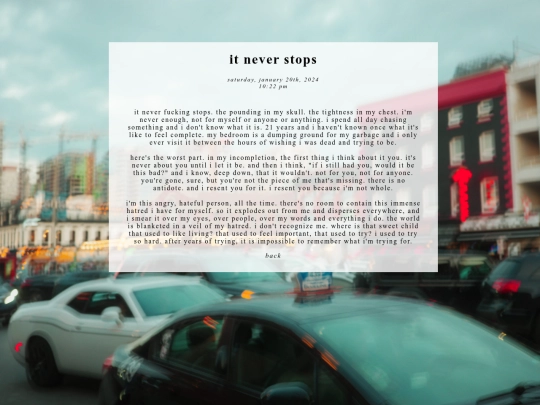 universe/itneverstops screenshot