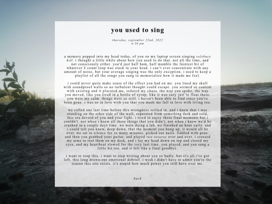 untitled/youusedtosing screenshot