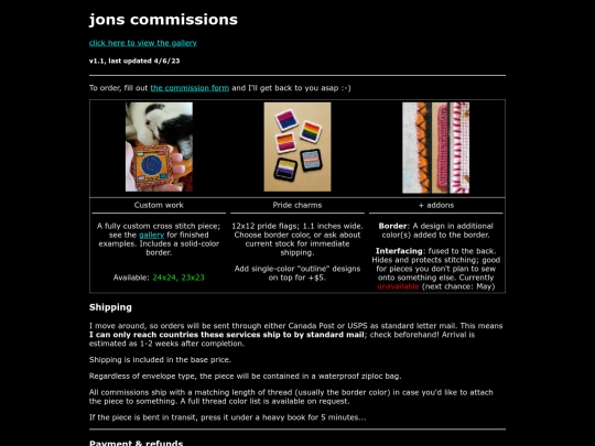 comms screenshot