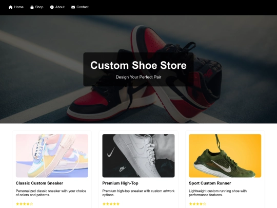 Week 06/Webstore screenshot