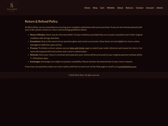 return screenshot
