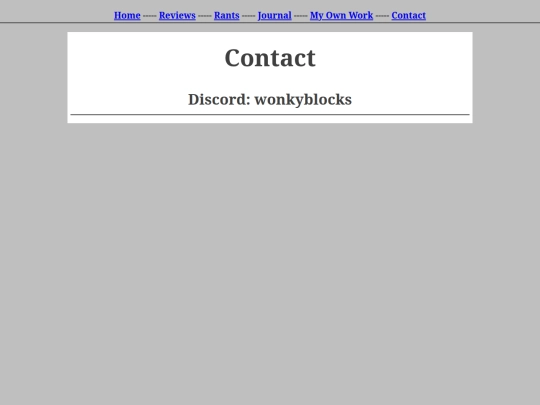 contact screenshot