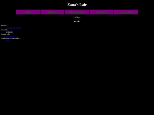 aboutme screenshot