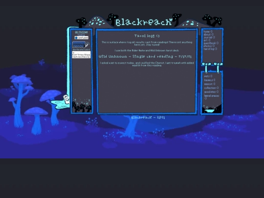 tarot screenshot
